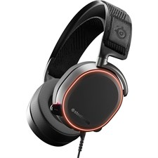SteelSeries ARCTIS PRO High Fidelity Gaming Headset - Hi-Res Speaker Drivers - Black - 61486 - DTS