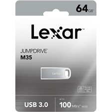 Lexar JumpDrive M35 USB 3.0 Flash Drive 64GB