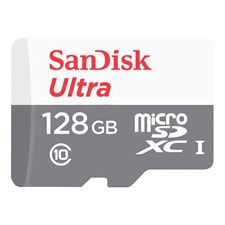 SanDisk Ultra microSDXC UHS-I 128GB Memory Card SDSQUNR-128G-GN6MN