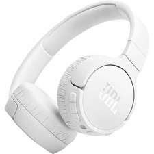 JBL Tune 670NC Wireless Headphones, Adaptive Noise Cancelling with Smart Ambient, Bluetooth 5.3, JBL Pure Bass Sound - White