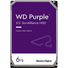 WD Purple Surveillance Hard Drive 6TB WD63PURZ SATA 6Gb/s 3.5" 256MB Cache