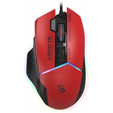 Bloody W95 Max RGB Extra Fire Gaming Mouse - Ultra Core 3, 4 Activated - Sportes Red