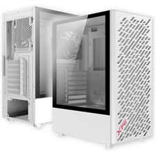 XPG VALOR AIR Compact Mid-Tower Chassis | White - VALORAIRMT-WHCWW