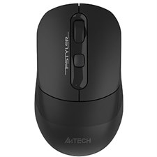 A4Tech FB10CS Dual Mode Rechargeable Wireless Mouse | Stone Black | FB10C(S)