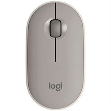Logitech Pebble M350 Wireless Mouse (Sand) 910-006665