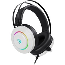 Bloody G521 Virtual 7.1 Surround Sound Gaming Headset | White