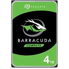 Seagate BarraCuda ST4000DM004 4TB SATA 3.5" Hard Drive | Recertified Product | Without Warranty