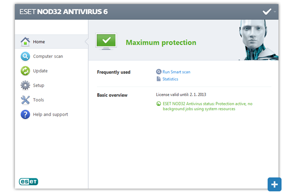 Screenshot Gallery for ESET NOD32 Antivirus 6 | Keep Your CPU Protected