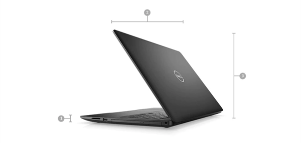 inspiron-15-3580-laptop - Dimensions & Weight