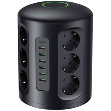 Aukey PowerHub XL 12 AC Outlets + 6 USB Ports | PA-S14