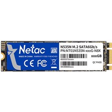 Netac N535N 256GB M.2 SATA 6Gb/s 2280 3D Nand Flash SSD