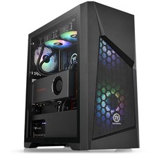 Thermaltake Commander G32 TG ARGB Mid-Tower Chassis - CA-1P2-00M1WN-00