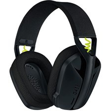 Logitech G435 Lightspeed Wireless Gaming Headset - Black and Neon Yellow - 981-001050