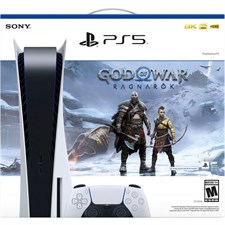 Sony PlayStation 5 Disc Edition Gaming Console - God of War Ragnarök Bundle - PS5 8K 4K HDR