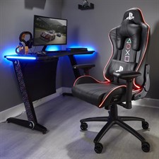 X-Rocker Amarok Official PlayStation Gaming Chair with LED Lighting - 5112101 - Free Shipping