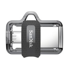 SanDisk Ultra Dual Drive m3.0 128GB for Android Devices and Computers OTG | SDDD3-128G-G46