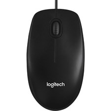 Logitech M100 Corded Mouse | Black