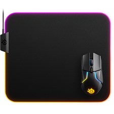 SteelSeries QCK PRISM Cloth RGB Gaming Mouse Pad 63825 Medium