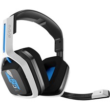 Astro Gaming A20 Wireless Headset Gen 2 for PlayStation 5, PlayStation 4, PC, Mac - White / Blue | 939-001878