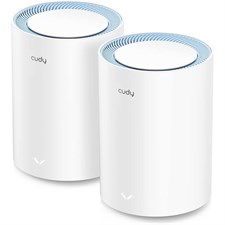 Cudy M1200 AC1200 Dual Band Whole Home Wi-Fi Mesh System 2-Pack, Range Extender