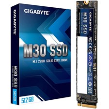 GIGABYTE M30 SSD 512GB M.2 2280 NVME PCIe 3x4 Solid State Drive GP-GM30512G-G