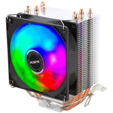 Alseye AM90 4 Heat Pipes RGB CPU Air Cooler AM-90