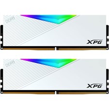 XPG LANCER RGB DDR5 32GB Desktop Memory (2x16GB) 6400MHz DRAM AX5U6400C3216G-DCLARWH White