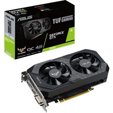 ASUS TUF Gaming GeForce GTX 1650 OC Edition 4GB GDDR6 Video Graphics Card - TUF-GTX1650-O4GD6-P-GAMING - 90YV0EZ2-M0NA00