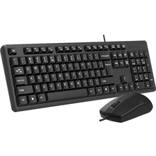 A4Tech KK-3330S Multimedia SmartKey FN Desktop Keyboard & Mouse