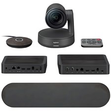 Logitech RALLY PLUS - UHD 4K Conference Camera System with Speaker and Mic Pod Set