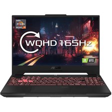 ASUS TUF Gaming A15 Laptop - AMD Ryzen 7 6800H - 16GB DDR5 - 1TB SSD - NVIDIA GeForce RTX 3060 6GB - Backlit KB - 15.6" IPS WQHD 165Hz Display - Windows 11 - 90NR09C2-M002C0 - FA507RM-HQ019W