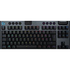 Logitech G915 TKL Tenkeyless LIGHTSPEED Wireless RGB  Mechanical Gaming Keyboard | 920-009503 | Carbon Tactile