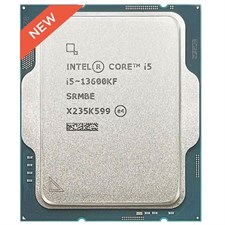 Intel Core i5-13600KF Desktop Processor - 24M Cache, up to 5.10 GHz, 14 Cores, 20 Threads, LGA1700, Unlocked, 13th Gen | Tray-Pack