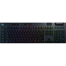 Logitech G915 LIGHTSPEED Wireless RGB Mechanical Gaming Keyboard, Black US International Clicky, 920-009111