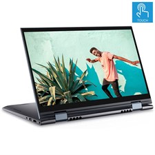 Dell Inspiron 14 7415 2-in-1 Laptop - AMD Ryzen 5 5500U, 8GB, 256GB SSD, Windows 11, 14" FHD x360 Touchscreen, FingerPrint Reader, Backlit KB | Mist Blue