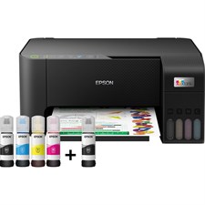 Epson EcoTank L3250 A4 Wi-Fi All-in-One Ink Tank Color Printer | Extra Black Ink Bottle - 8100~Pages Black