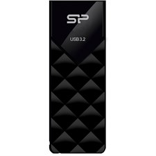 Silicon Power Blaze B03 64GB USB 3.2 Gen 1 Flash Drive, Black