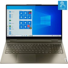 Lenovo Yoga 7i 2-in-1 Laptop 11th Gen Intel Core i7-1165G7, 12GB, 512GB SSD, 15.6" FHD IPS Touchscreen x360, Windows 11, Backlit KB, Fingerprint Reader | Dark Moss