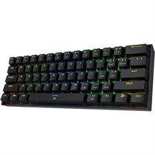 Redragon Dragonborn K630 RGB Mechanical Wired Gaming Keyboard - Black - USB Type-C - Brown Switches