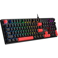 Bloody S510R Customize Mechanical Switch RGB Gaming Keyboard - BLMS Red Switch - Fire Black