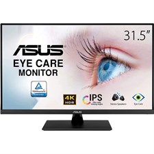 Asus VP32UQ 31.5" Eye Care Monitor 4K UHD IPS HDR-10 Adaptive-Sync Flicker Free Blue Light Filter 100% sRGB