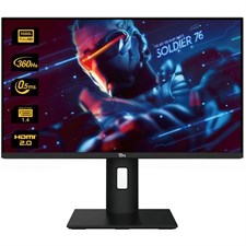 Twisted Minds TM25BFI 24.5" Gaming Monitor - Frameless Design, FHD 360Hz IPS, 0.6ms, 100% sRGB, G-Sync Compatible, Display Port 1.4, with RGB
