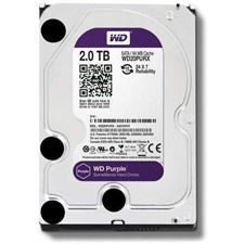Western Digital  WD Purple WD20PURX 2TB SATA 3.5" Surveillance Hard Drive