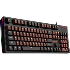 Redragon AMSA K592 Mechanical Gaming Wired Keyboard - Light Brown - V-Optical Switches