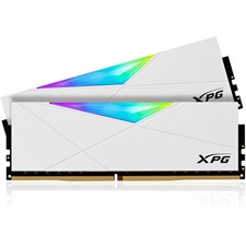 ADATA XPG Spectrix D50 32GB (2X16GB) 3600MHz DDR4 RGB Memory Module AX4U360016G18I-DW50 White