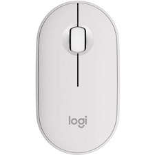 Logitech PEBBLE MOUSE 2 M350S Slim Compact Bluetooth Mouse | Tonal White
