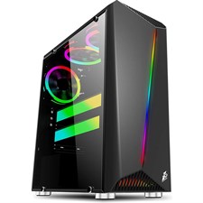 1st Player Rainbow-R3 Gaming Case | Black - Without Fans