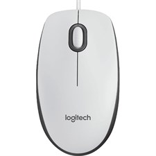 Logitech M100 Corded Mouse | White