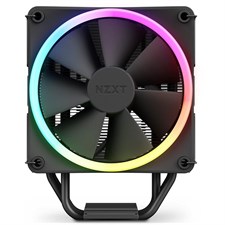 NZXT T120 RGB CPU Air Cooler with RGB Lighting - Black - Conductive Copper Pipes