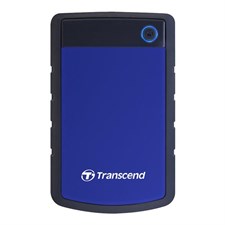 Transcend StoreJet 25H3 4TB USB 3.0 Portable Hard Drive - TS4TSJ25H3B - Navy Blue